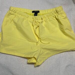 Bright Yellow Athletic Shorts